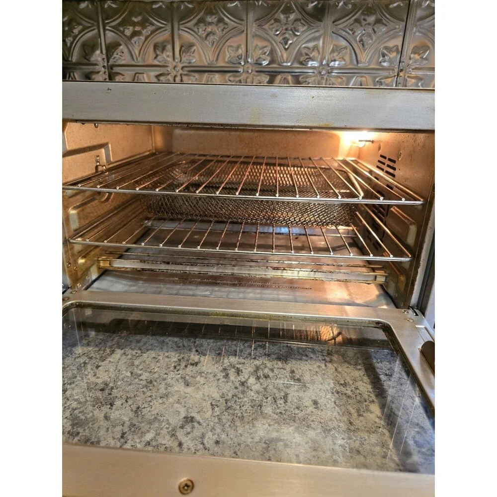 NuWave Bravo XL Smart Oven Air Fryer Convection Toaster Oven 30-Qt Stainless